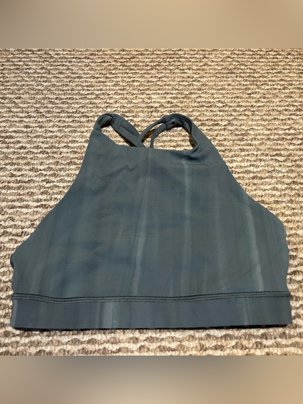 Lululemon Women’s High Neck Sports Bra in Dark Teal